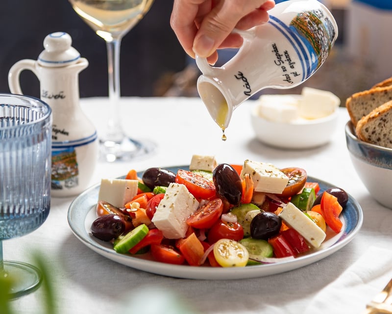 Farm-to-table salad